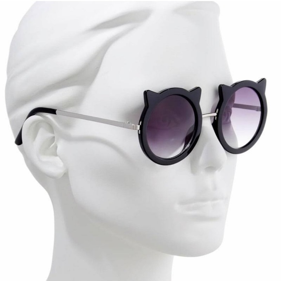 Circus by Sam Edelman Accessories - Sam Edelman Circus Black Kitty Cat Sunglasses NWT